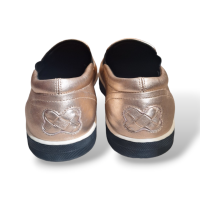 Slip on Bottega Veneta Rosa Metalizado