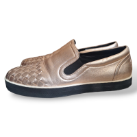 Slip on Bottega Veneta Rosa Metalizado
