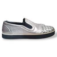 Slip on Bottega Veneta Prateado