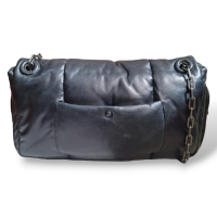Bolsa Prada Bomber Shoulder Preta