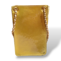 Bolsa Chanel Phone Holder Dourada