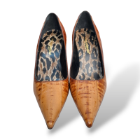 Scarpin Dolce Gabbana Marrom-37