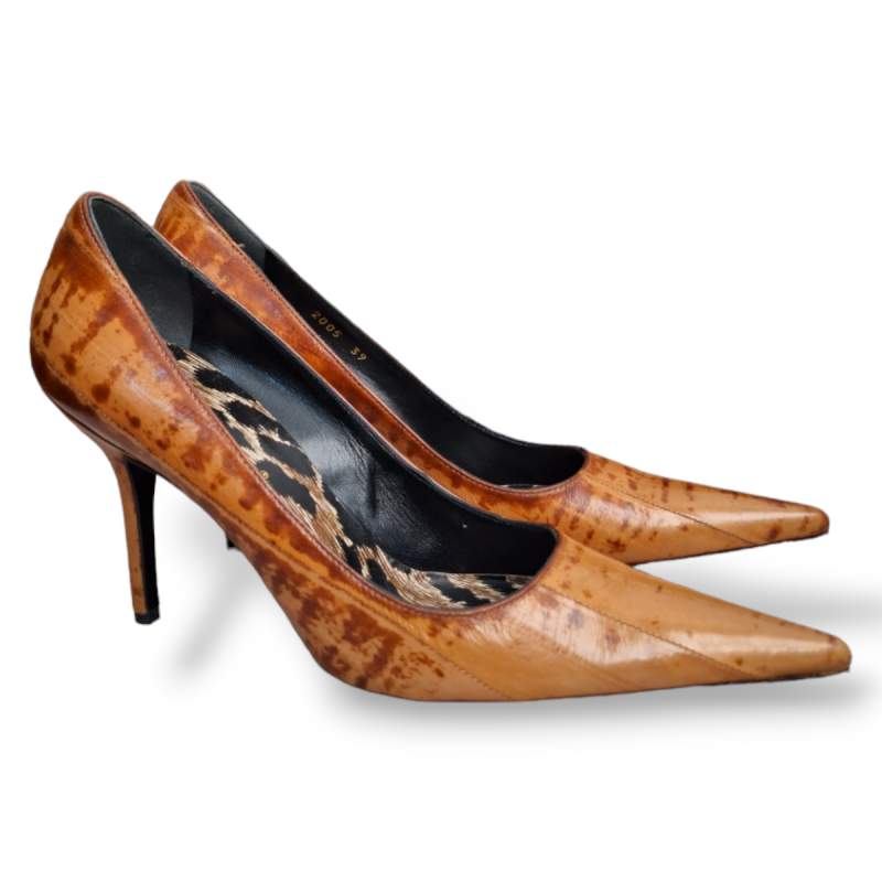 Scarpin Dolce Gabbana Marrom-37