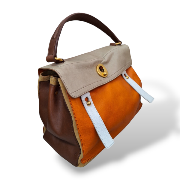 Bolsa Yves Saint Laurent Muse Two Tricolor