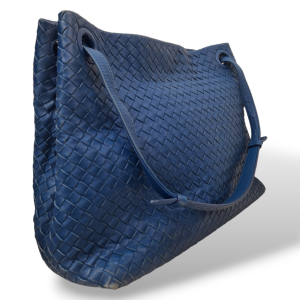 Bolsa Bottega Veneta Intrecciato Azul