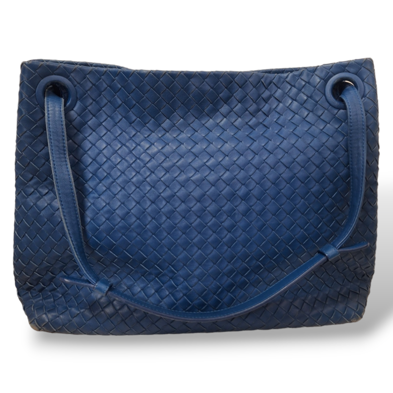 Bolsa Bottega Veneta Intrecciato Azul