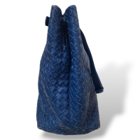 Bolsa Bottega Veneta Intrecciato Azul