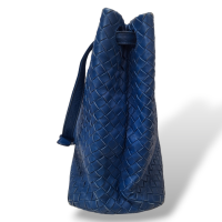 Bolsa Bottega Veneta Intrecciato Azul