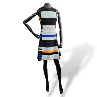 Vestido Proenza Schouler Listrado Preto-P