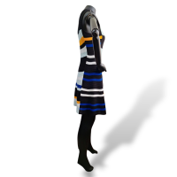 Vestido Proenza Schouler Listrado Preto-P