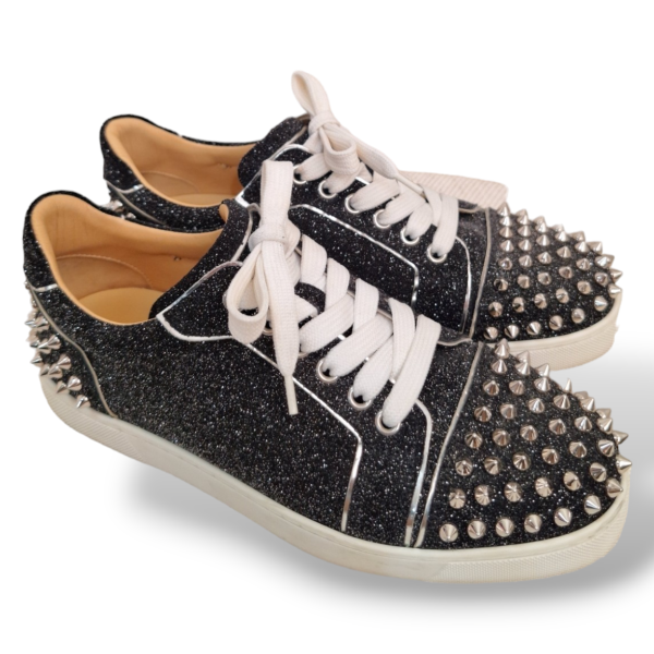 Tênis Christian Louboutin Spikes Vieira 2 Preto-36