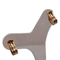 Brinco Cartier Trinity 18k