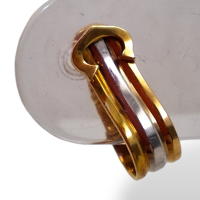 Brinco Cartier Trinity 18k
