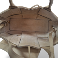 Bolsa Tote Bottega Veneta Arco Off White