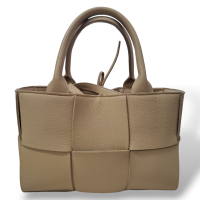 Bolsa Tote Bottega Veneta Arco Off White