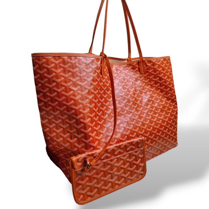 Bolsa Goyard St Louis Goyardine Laranja