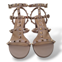 Sandália Valentino Rockstud Bege - 35