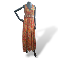 Vestido Oscar de La Renta Estampado - 36