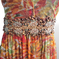 Vestido Oscar de La Renta Estampado - 36