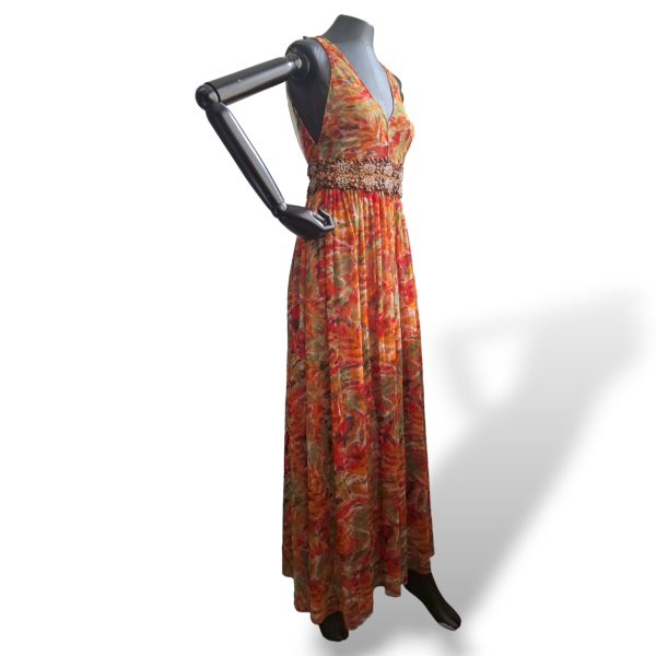 Vestido Oscar de La Renta Estampado - 36