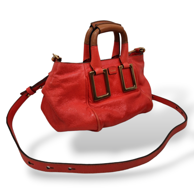 Bolsa Chloé Tote Ethel Coral