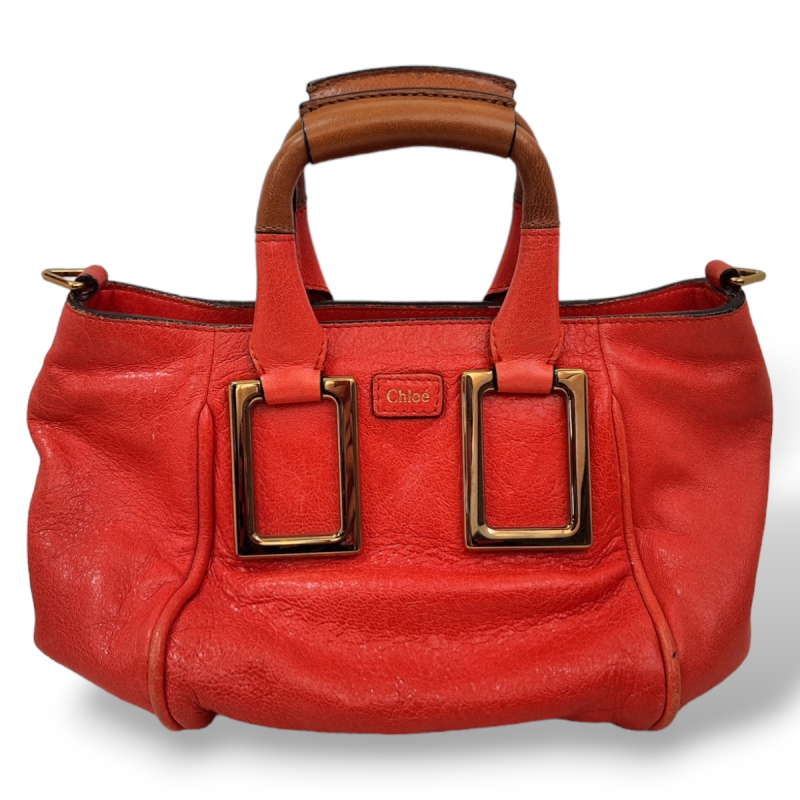 Bolsa Chloé Tote Ethel Coral