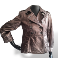 Jaqueta Burberry Metalizada 38