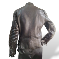 Jaqueta Belstaff Embellished Couro Preta - 42