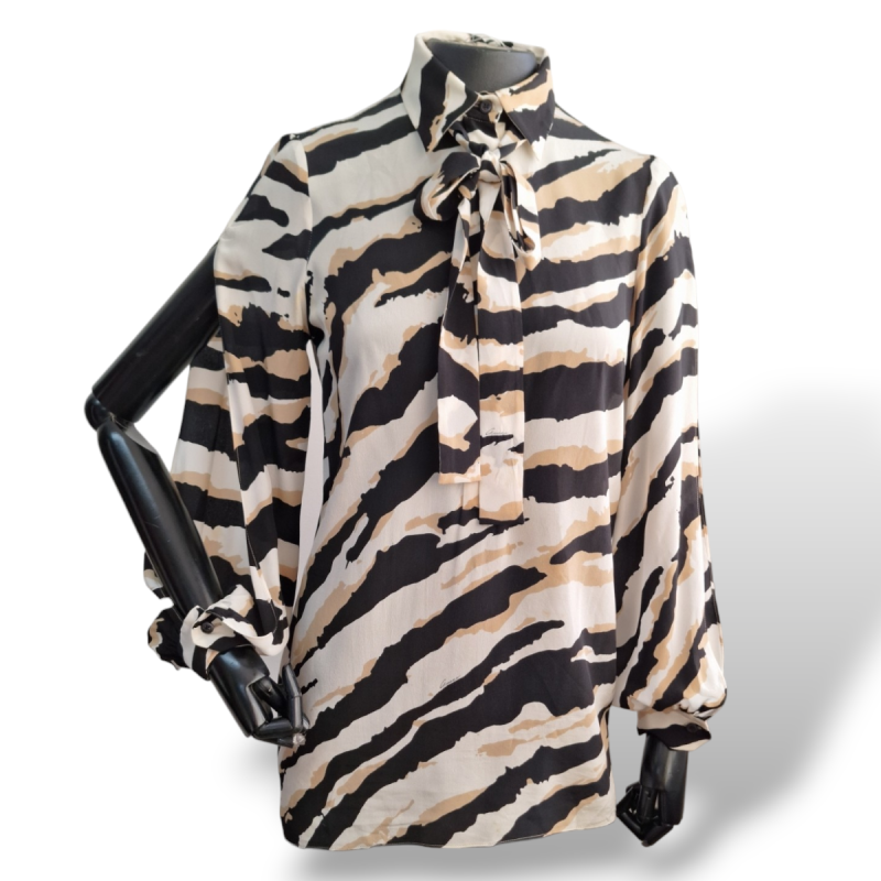 Camisa Gucci Seda Estampada