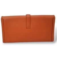 Clutch Hermès Jige 29 Laranja