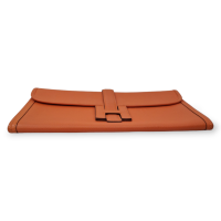 Clutch Hermès Jige 29 Laranja