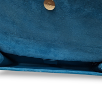 Clutch Gucci Broadway Verniz Azul 