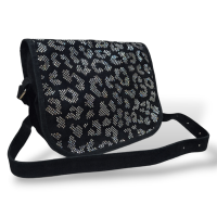 Bolsa Balmain Swarovski Crystal- Embellished Léo - Nunca Usada