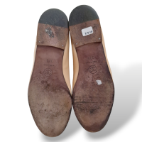Sapatilha Chanel Bicolor Bege e Preta - 35