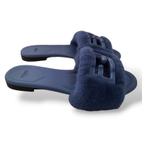 Slide Fendi Baguette Azul