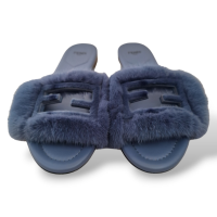 Slide Fendi Baguette Azul