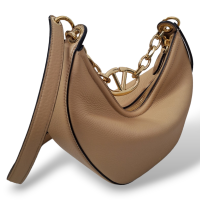 Bolsa Valentino Vlogo Moon bege 
