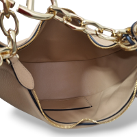 Bolsa Valentino Vlogo Moon bege 