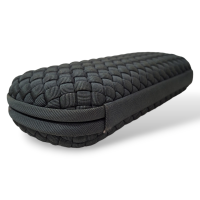 Clutch Bottega Veneta Elongated Knot Cetim Verde