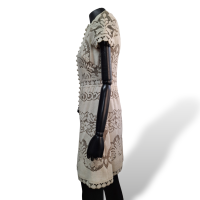 Vestido Valentino Embellished Bege - 40