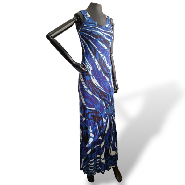 Vestido Emilio Pucci Estampado Azul - 36