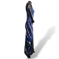 Vestido Emilio Pucci Estampado Azul - 36