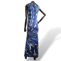 Vestido Emilio Pucci Estampado Azul - 36