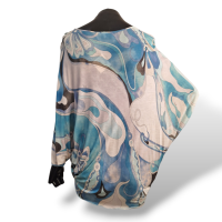 Blusa Emilio Pucci Manga Longa Estampada - 36