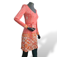 Vestido Emilio Pucci Rosa Estampado - 34