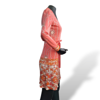 Vestido Emilio Pucci Rosa Estampado - 34