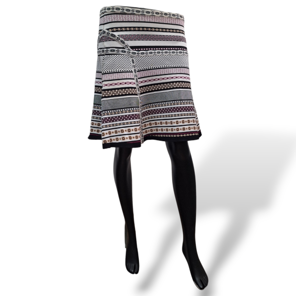Mini saia Diane Von Furstemberg Estampada tam M  Mini saia Diane Von Furstemberg Estampada tam M