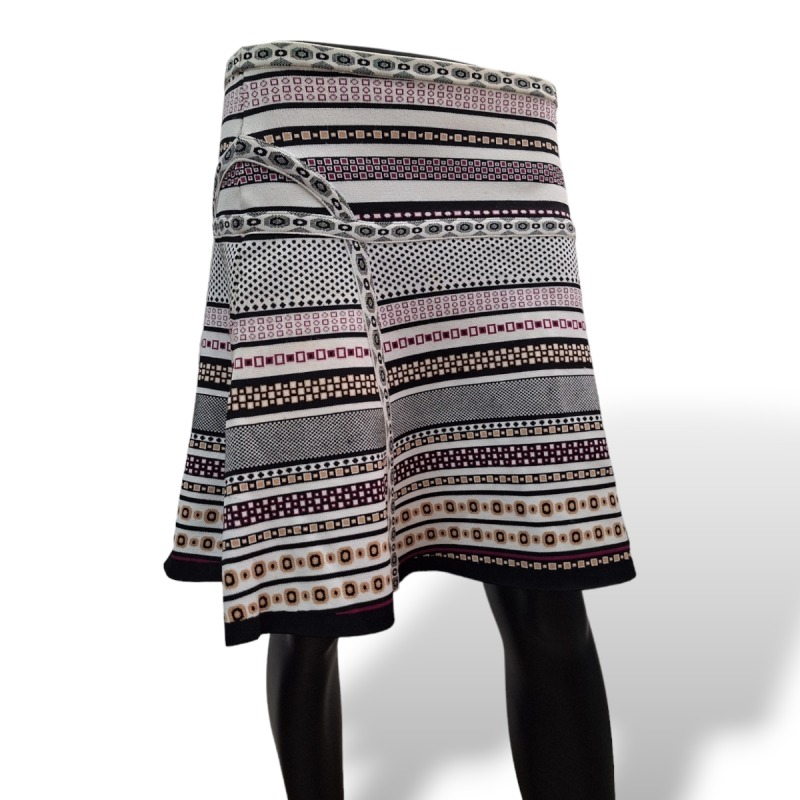 Mini saia Diane Von Furstemberg Estampada tam M  Mini saia Diane Von Furstemberg Estampada tam M