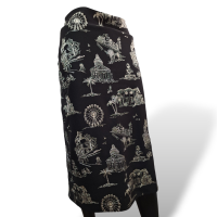Saia Maje Midi Estampada - 38