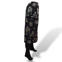Saia Maje Midi Estampada - 38